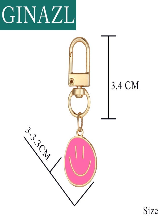 GINAZL Cute Keychain, Bag Charm Purse Accessory, Encouragement Mindfulness Gifts, Birthday Christmas Gifts for Best Friends, Handbag kawaii Keychain Bulk 5-Pack (1W1R) - Image 5